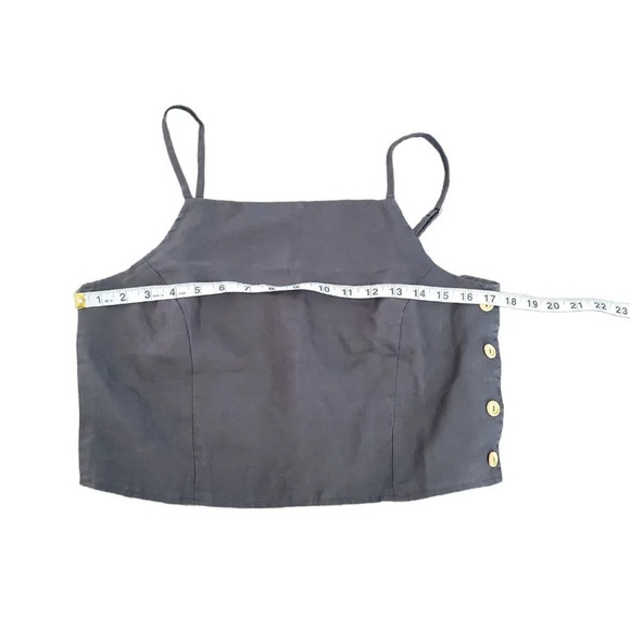 NWOT MATE The Label Vintage Issa Linnen Top - Picture 8 of 11